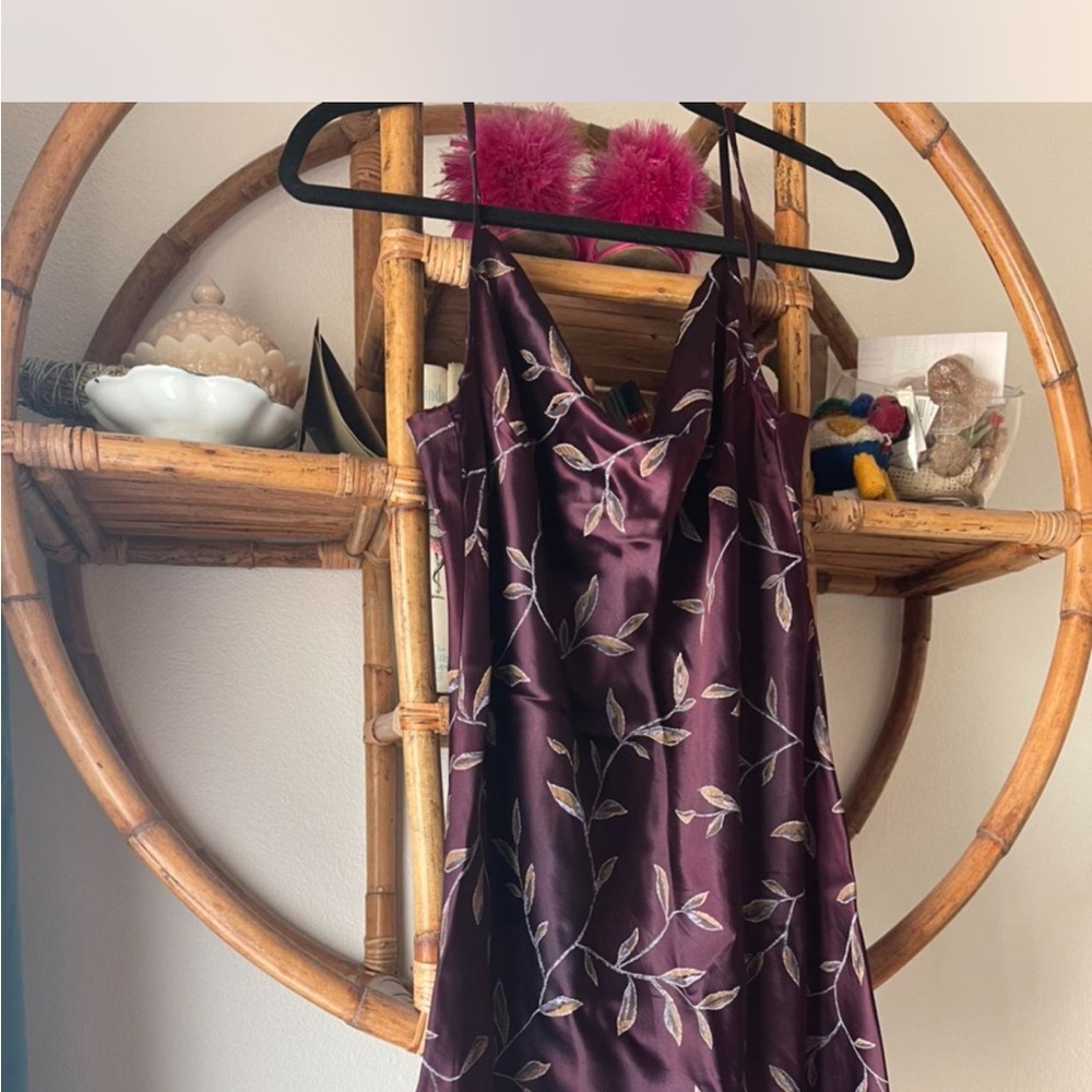 American Vintage Plum Mini Dress